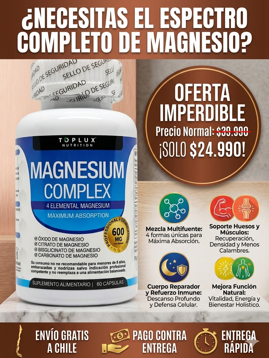 MAGNESIO COMPLEX 4 en 1