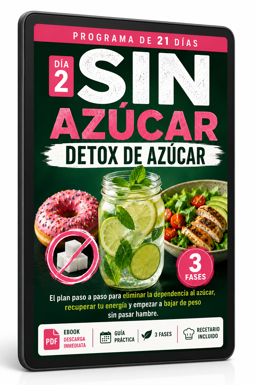 DETOX DE AZÚCAR - PROGRAMA 21 DÍAS